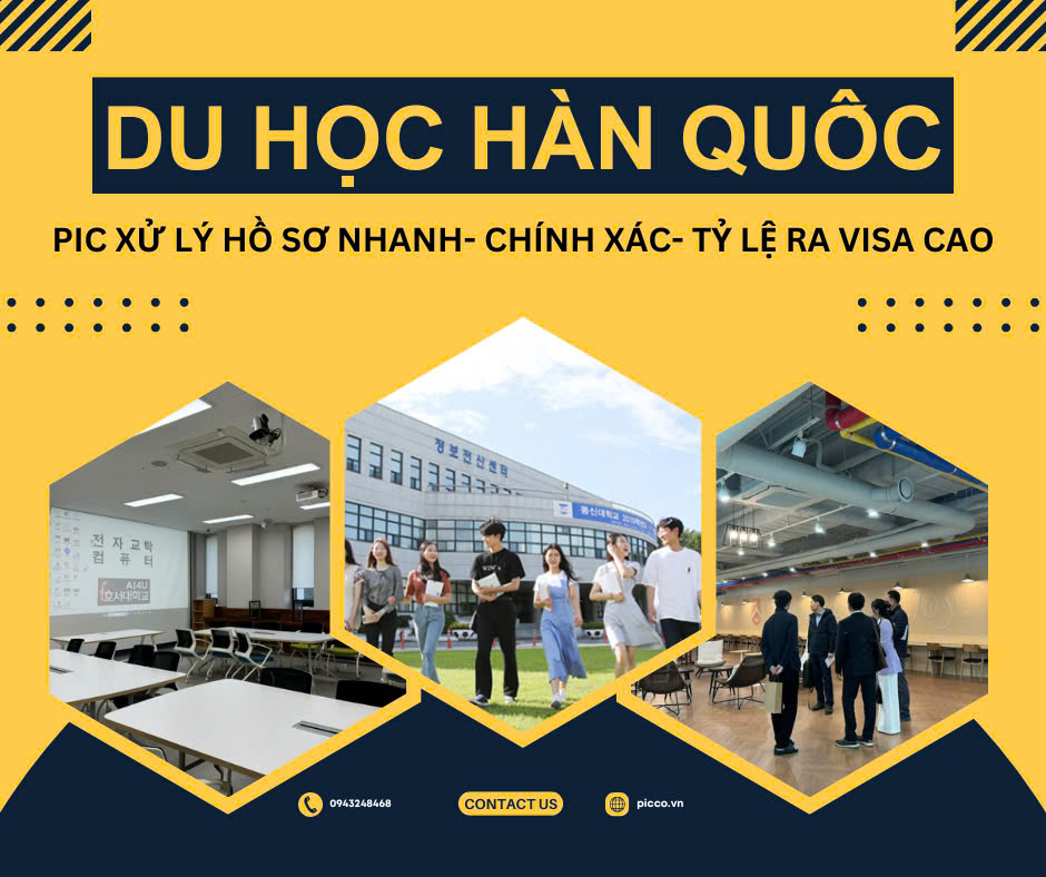 Tuyển Sinh Du Học Hàn Quốc 2025 Kỳ Tháng 3, 6, 9,12